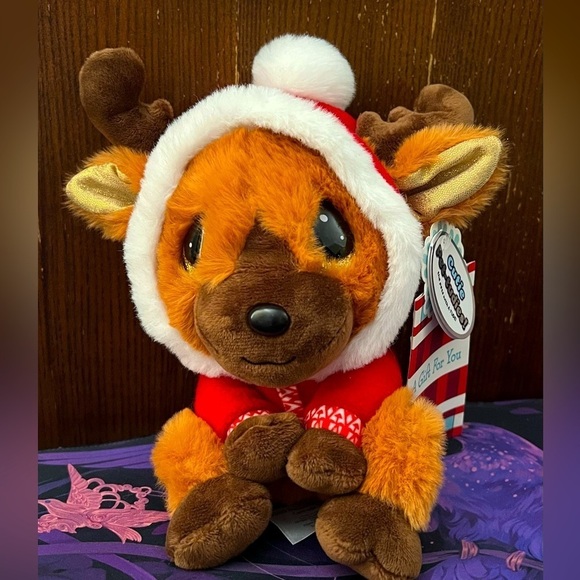 NWT Cutie Pet-Tudies Holiday Plush Reindeer Christmas- Raina - Picture 1 of 3